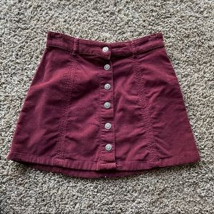 American Eagle Corduroy Skirt